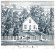 Jas. A. White Residence, Union County 1876